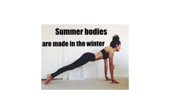 Summer bodies are made in winter